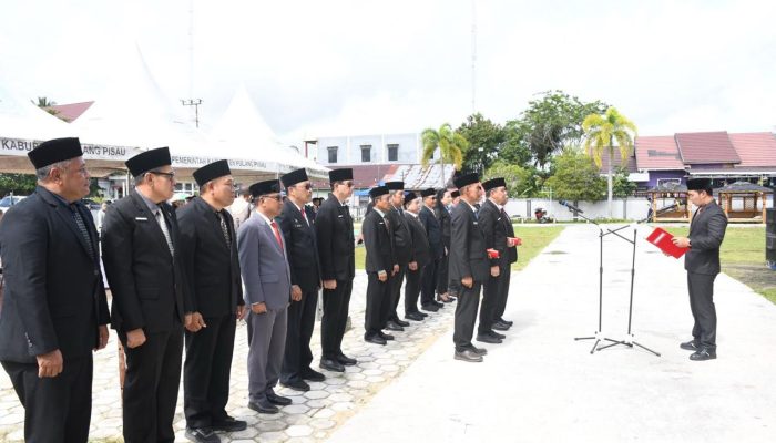 Bupati Pulang Pisau Rotasi 18 Pejabat Tinggi, Ini Daftar Lengkapnya