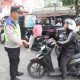 Polisi Bantul melakukan pemeriksaan kendaraan dalam Operasi Zebra Progo 2025.