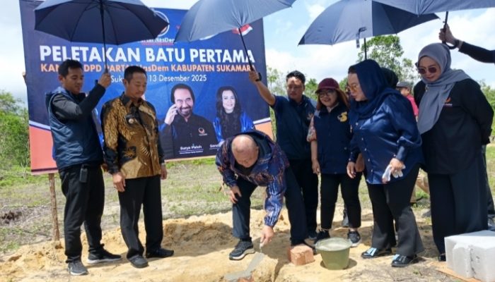 Sekjen dan Ketua DPW NasDem Kalteng Konsolidasi Organisasi di Sukamara