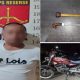 Polisi Satui mengamankan pelaku penganiayaan berat dan menyita parang dalam kasus kekerasan di PT PAMA Tanah Bumbu.