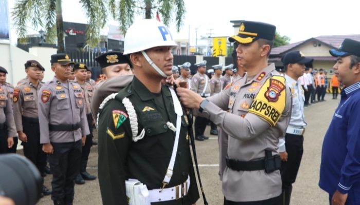 Polres Tabalong Gelar Apel Operasi Lilin Intan 2025, Amankan Natal dan Tahun Baru