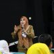 Peserta mengikuti workshop gerak dasar Tari Kalimantan Selatan yang diselenggarakan Disbudporapar Tanah Bumbu di Batulicin.