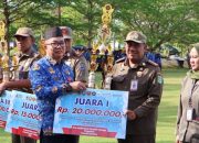 Pemkab Tanah Bumbu Raih Dua Penghargaan Satlinmas dan Pos Kamling Tingkat Kalsel
