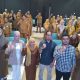 Yulia Rahmadani membuka pelatihan penulisan berita SKPD di Studio Mini Dispersip Tanah Bumbu.