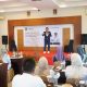 Peserta Bimtek Public Speaking Pemkab Tanah Bumbu saat mengikuti pelatihan pelayanan publik di Hotel Ebony.