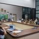 Suasana Rakoor PAKEM 2025 di Tanah Bumbu yang dihadiri unsur Kejaksaan, Bakesbangpol, dan lintas instansi.