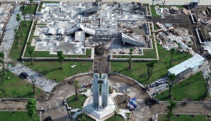 Revitalisasi Hampir Rampung, Alun-Alun Sidoarjo Belum Dibuka Saat Tahun Baru 2026