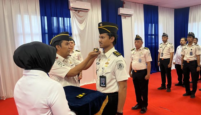 Lapas Batulicin Gelar Penyematan Kenaikan Pangkat, Apresiasi Kinerja Pegawai