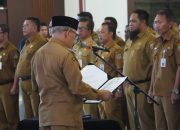 Pemkab Kotabaru Lantik 112 Pejabat, Bupati Dorong Percepatan Pelayanan Publik