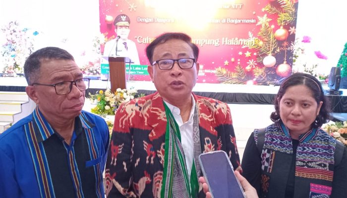 Gubernur NTT Hadiri Perayaan Natal dan Tahun Baru Diaspora NTT di Banjarmasin