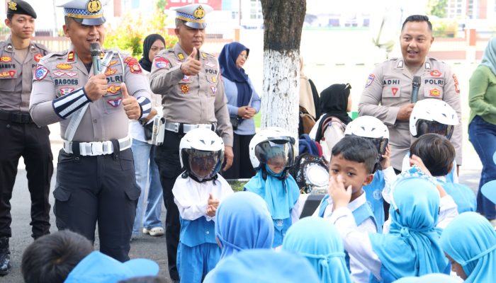 Polda DIY Terima Kunjungan Edukatif Anak TK Budi Mulia