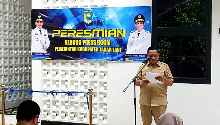 Pemkab Tanah Laut Resmikan Press Room untuk Fasilitasi Kerja Jurnalis