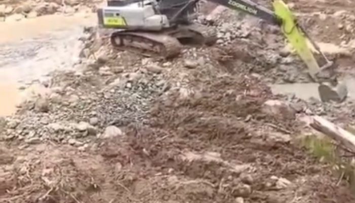 Aktivitas Tambang Emas Ilegal Diduga Kembali Muncul di Hutan Lindung Tanah Laut
