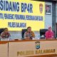 Kapolres Balangan memimpin sidang BP4R untuk dua personel Polres Balangan menjelang pernikahan