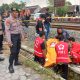 Lokasi kecelakaan kereta api di Bantul yang menyebabkan warga Godean Sleman meninggal dunia setelah tertabrak KA Gaya Baru Malam.