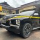 Barang bukti mobil warna hitam yang diamankan Polres Tabalong dalam penyidikan kasus kekerasan