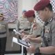 Kombes Pol Kayuswan Tri Panungko resmi menjabat Dirreskrimsus Polda DIY usai serah terima jabatan di Mapolda DIY