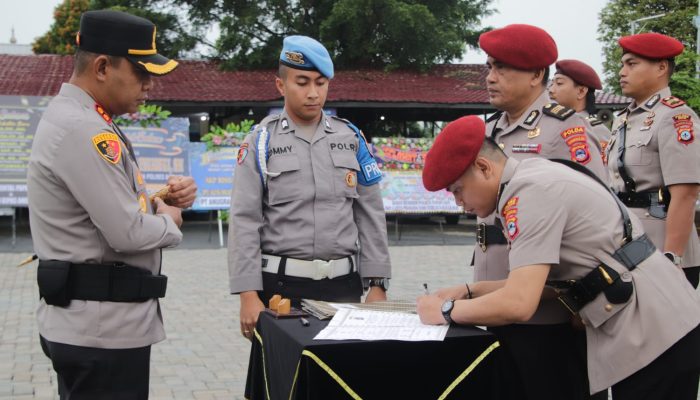 Polres Banjar Rotasi 8 Pejabat Strategis, Kapolres Tegaskan Penguatan Kinerja dan Pelayanan Publik
