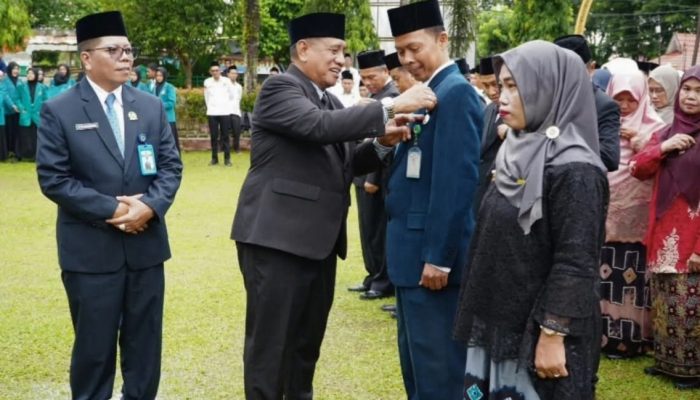 Wabup HM Zazuli Pimpin Upacara HAB ke-80 Kemenag di Tanah Laut