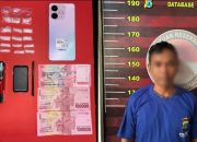 Polisi Tangkap Terduga Pengedar Sabu di Takisung, 21 Paket Diamankan