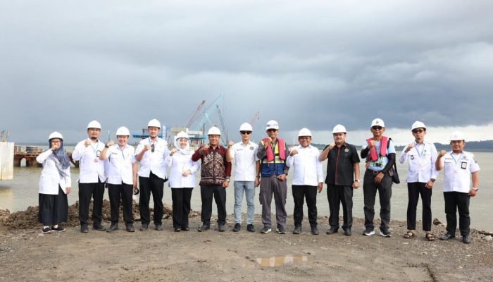 DPRD Tanah Bumbu Pantau Pembangunan Jembatan Kotabaru–Tanah Bumbu Awal 2026