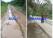 Jalan Usaha Tani Sei Tatumbu Rampung, Kades Pulau Kaladan Apresiasi Bupati Kapuas