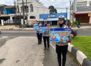 Tak Sekadar Tilang, Polantas Tanah Laut Turun Langsung Edukasi Pengendara