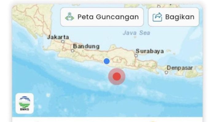 Gempa Magnitudo 6,4 Guncang Pacitan, Getaran Terasa hingga Yogyakarta