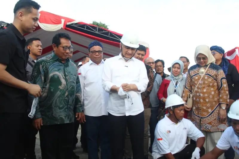 Groundbreaking Museum Media Siber Indonesia oleh SMSI di Serang Banten sebagai pusat sejarah pers digital nasional