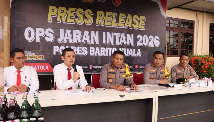 Operasi Jaran Intan 2026: Polres Batola Ungkap Dua Kasus Curanmor, Tiga Pelaku Ditangkap