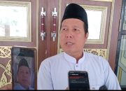 Ketua MUI Barito Kuala KH M Abda’i Rathami menyampaikan pernyataan kepada media setelah pengukuhan pengurus MUI 2026–2031 di Marabahan.