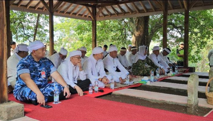 Danlanud Sugiri Sukani Hadiri Ziarah Pendiri Majalengka pada HUT ke-186