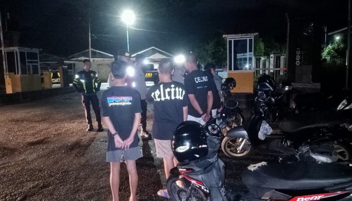 Dini Hari Digerebek Polisi, 6 Remaja Terjaring Balap Liar di Tabalong, Orang Tua Dipanggil