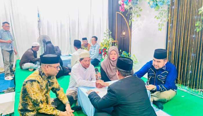 28 Pasangan Ikuti Nikah Massal di Kotabaru, Pemkab Perkuat Legalitas Keluarga dan Cegah Stunting