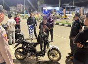 Balap Liar Diburu Polisi, Dua Motor Tak Standar Diamankan Saat Patroli Dini Hari di Tabalong