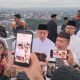 Tim Kemenag Kalimantan Selatan menyampaikan hasil pemantauan hilal awal Ramadan 1447 H kepada media di lokasi rukyat Banjarmasin.
