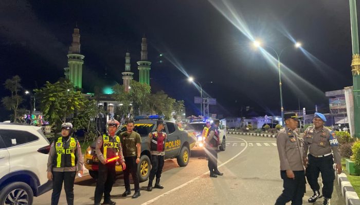 Balap Liar Jadi Sasaran, Polres Tabalong Intensifkan Patroli Malam Lewat KRYD