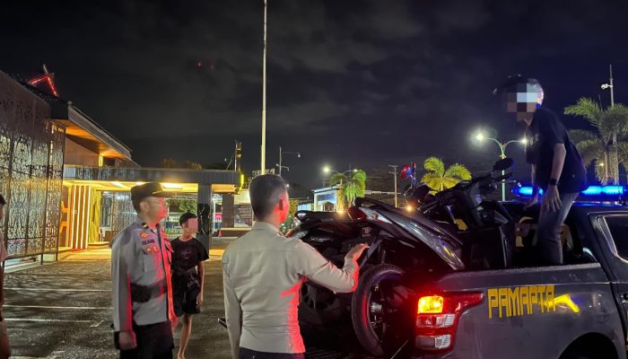 Dapat Laporan Warga, Polisi Bubarkan Balap Liar Dini Hari di Depan Expo Mabuun