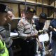 Polisi menyita ratusan botol minuman keras saat razia di Outlet 23 Bantul dalam operasi KRYD Polres Bantul.
