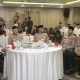 Kapolda Kalsel mengikuti acara buka puasa bersama mahasiswa dan tokoh masyarakat dalam kegiatan silaturahmi Ramadan di Hotel Rattan Inn Banjarmasin.