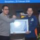Penyerahan penghargaan Ombudsman RI kepada satuan kepolisian di Kalimantan Selatan atas capaian penilaian pelayanan publik di Banjarbaru.