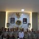 Foto bersama jajaran BPN Kalimantan Selatan dan Kantor Pertanahan daerah dalam kegiatan penyerahan hasil penilaian pelayanan publik Ombudsman RI di Banjarbaru.