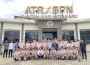 Kakanwil ATR/BPN Kalsel Tinjau Kinerja Kantor Pertanahan Kotabaru, Tekankan Integritas Layanan