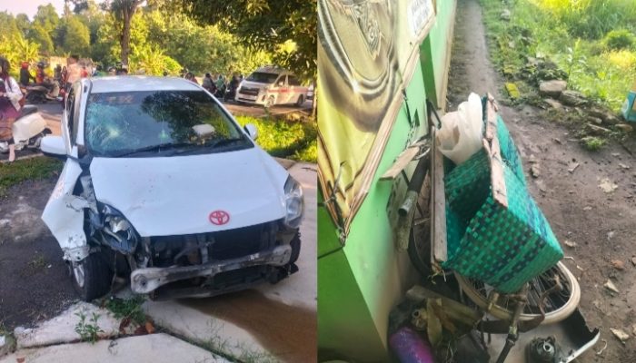 Pengayuh Sepeda Ontel Tewas Tertabrak Mobil di Jalan Samas Bantul