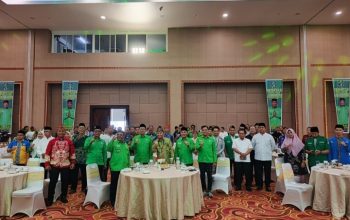 Pengukuhan pengurus DPW PKB Kalimantan Tengah periode 2026–2031 yang digelar di Palangka Raya.