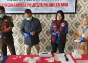Polresta Palangka Raya Musnahkan Sabu dan Ekstasi Rp470 Juta, 10 Kasus Narkoba Terungkap