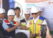 AHY Tinjau Tol Palembang–Betung, Jembatan Musi V Hampir Rampung dan Siap Digunakan Lebaran 2026