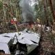 Bangkai pesawat Air Tractor AT-802 PK-PAA jatuh di hutan Krayan Timur Nunukan saat misi distribusi BBM Satu Harga.