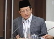 Menteri Agama Nasaruddin Umar memberikan pernyataan mengenai klarifikasi polemik zakat di Jakarta.