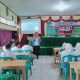Suasana sosialisasi penerimaan anggota Polri 2026 oleh Polres Hulu Sungai Utara kepada siswa SMAN 1 Amuntai.